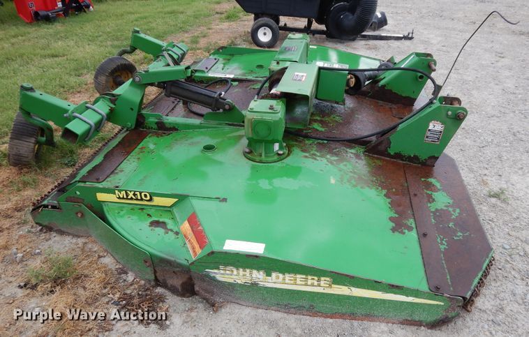 image for item GT9333 John Deere MX10 rotary mower