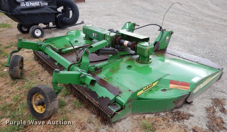 image for item GT9333 John Deere MX10 rotary mower