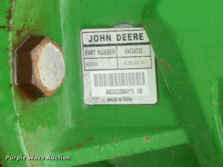 image for item GT9333 John Deere MX10 rotary mower