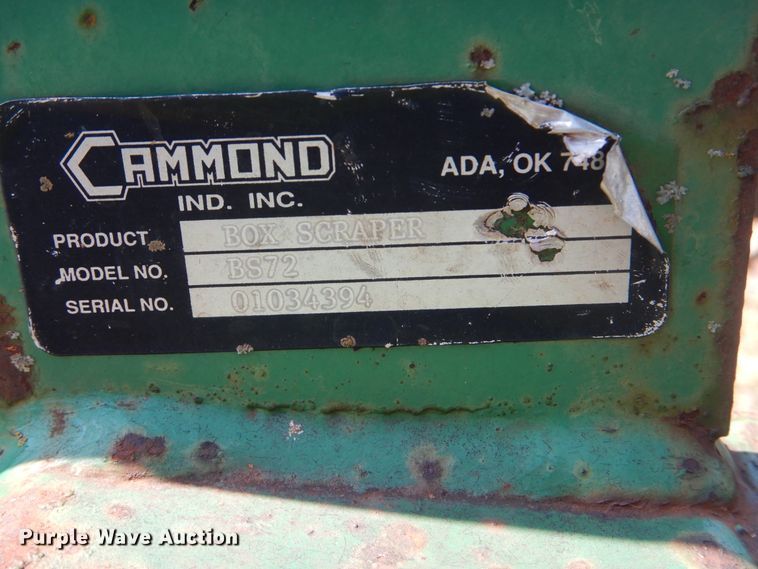 image for item HJ9812 Cammond BS72 box blade