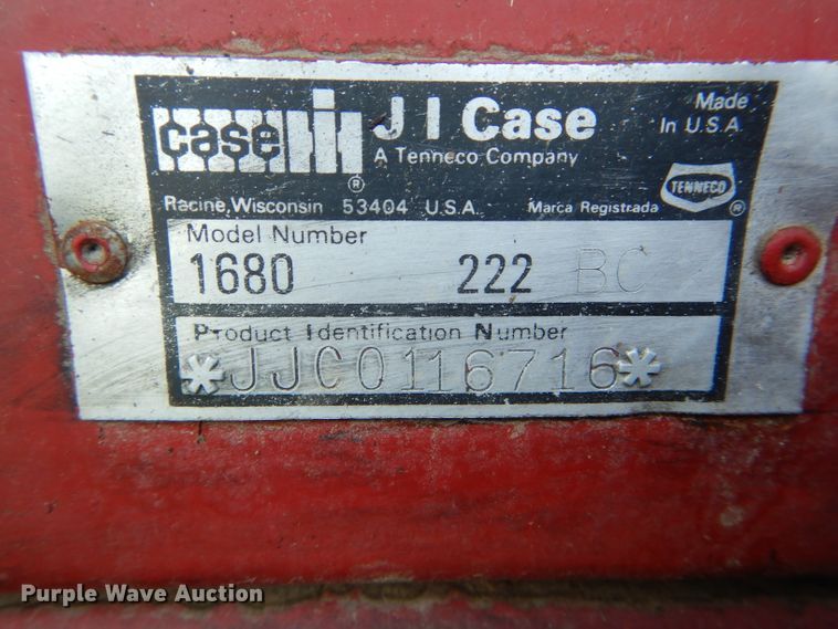 image for item HM9672 1991 Case IH 1680 Axial-Flow combine