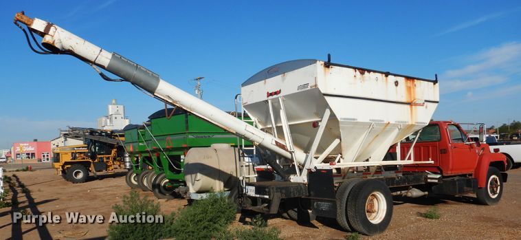 image for item HO9015 1990 Ford F70  fertilizer delivery truck