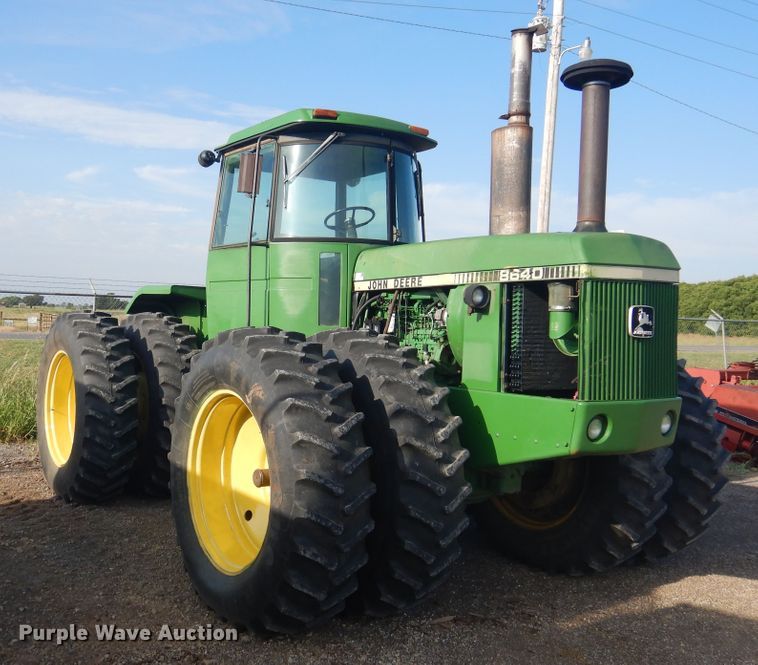 image for item HO9763 1980 John Deere 8640  4WD tractor