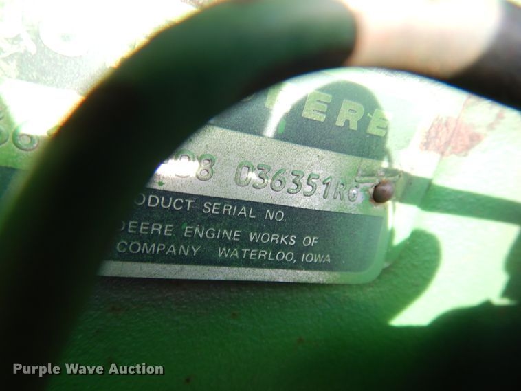 image for item HO9763 1980 John Deere 8640  4WD tractor