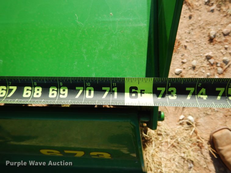 image for item HO9770 John Deere 673 rototiller