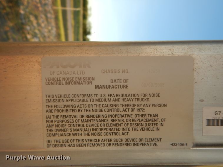 image for item DG6823 2006 Kenworth T300  command center truck