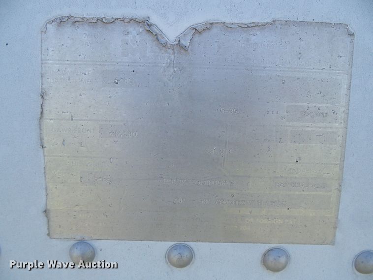 image for item DH4980 1986 Merritt B82-1142-002 single hopper bottom grain trailer