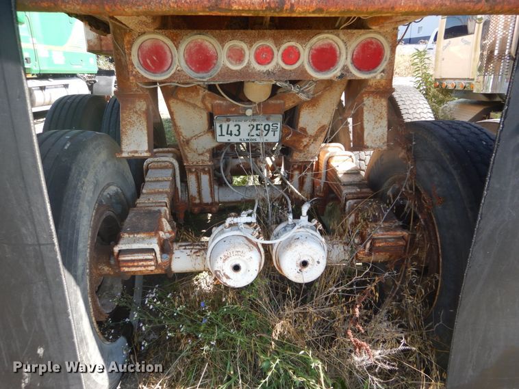 image for item DH5126 1985 Clement end dump trailer