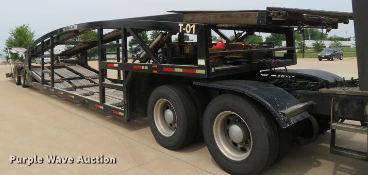 image for item DI2087 2002 Cottrell EZ-5307 Highmount Classic car carrier trailer