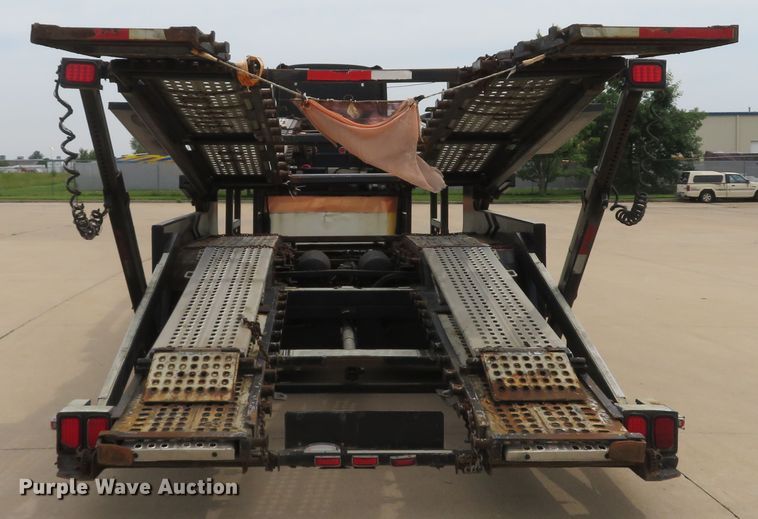 image for item DI2087 2002 Cottrell EZ-5307 Highmount Classic car carrier trailer