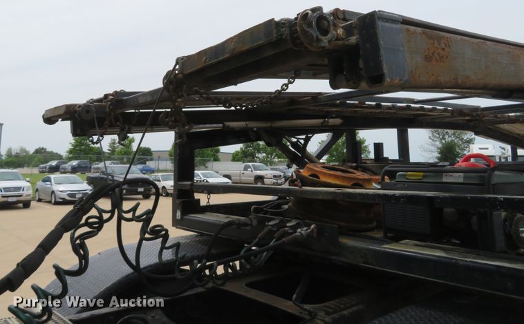 image for item DI2087 2002 Cottrell EZ-5307 Highmount Classic car carrier trailer