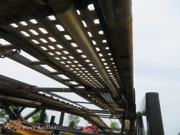 image for item DI2087 2002 Cottrell EZ-5307 Highmount Classic car carrier trailer