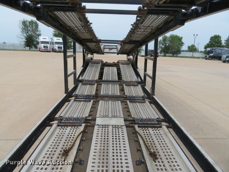 image for item DI2087 2002 Cottrell EZ-5307 Highmount Classic car carrier trailer