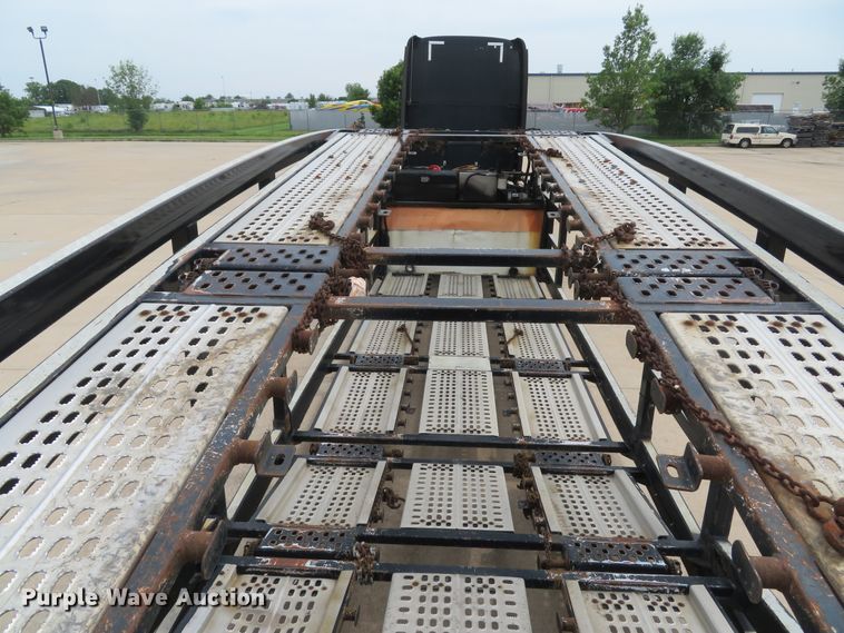 image for item DI2087 2002 Cottrell EZ-5307 Highmount Classic car carrier trailer