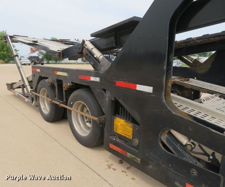 image for item DI2087 2002 Cottrell EZ-5307 Highmount Classic car carrier trailer