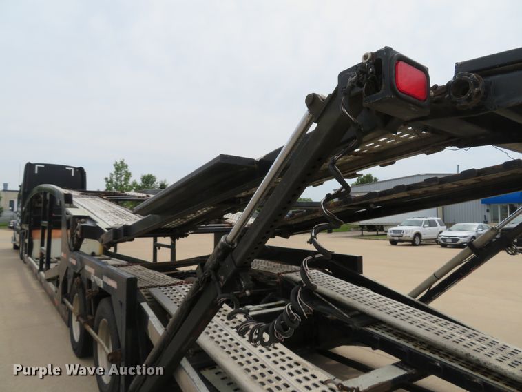 image for item DI2087 2002 Cottrell EZ-5307 Highmount Classic car carrier trailer