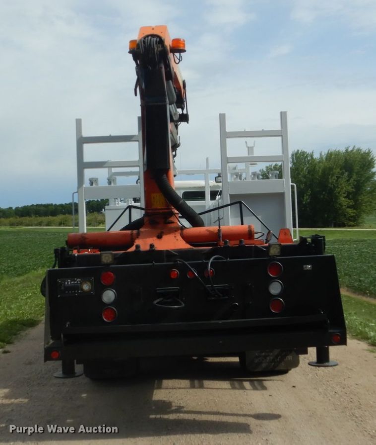 image for item FK9380 2004 Freightliner FL80  Crew Cab crane truck