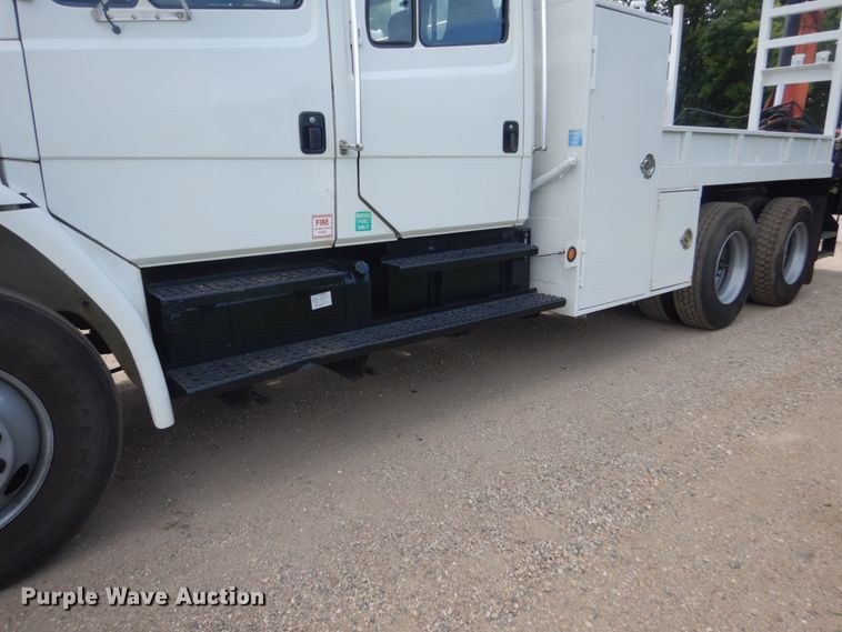 image for item FK9380 2004 Freightliner FL80  Crew Cab crane truck