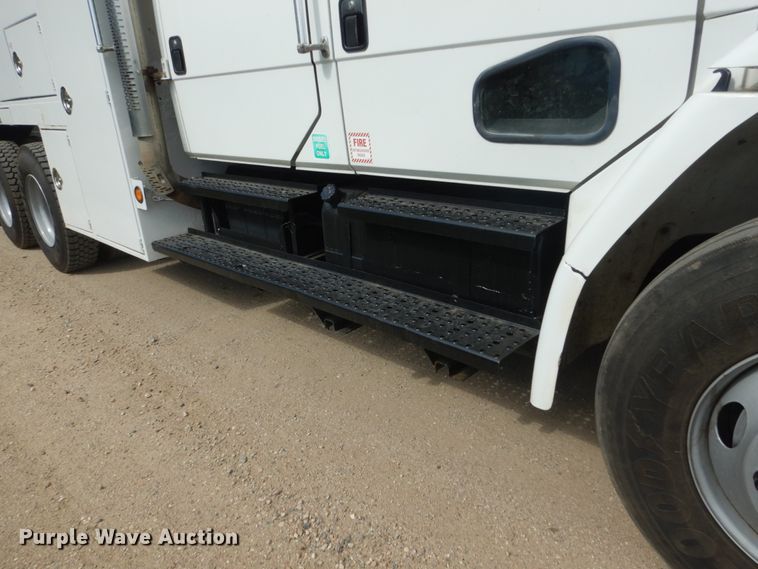 image for item FK9380 2004 Freightliner FL80  Crew Cab crane truck