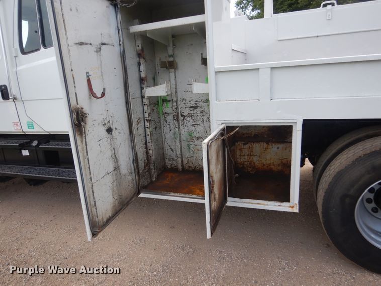 image for item FK9380 2004 Freightliner FL80  Crew Cab crane truck