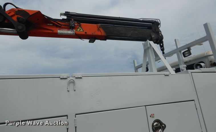 image for item FK9380 2004 Freightliner FL80  Crew Cab crane truck