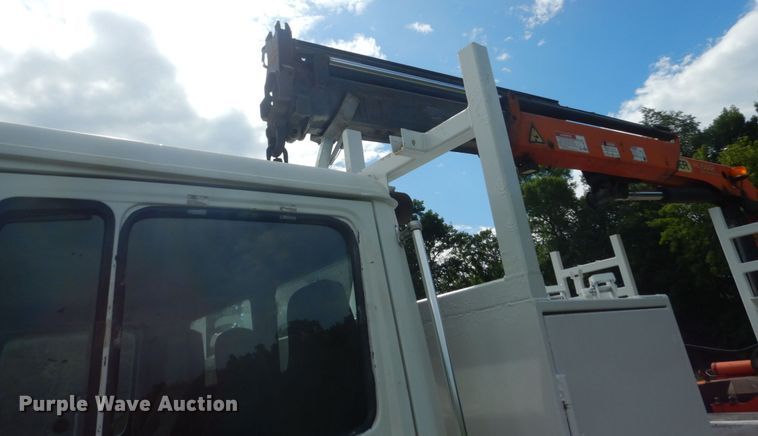 image for item FK9380 2004 Freightliner FL80  Crew Cab crane truck
