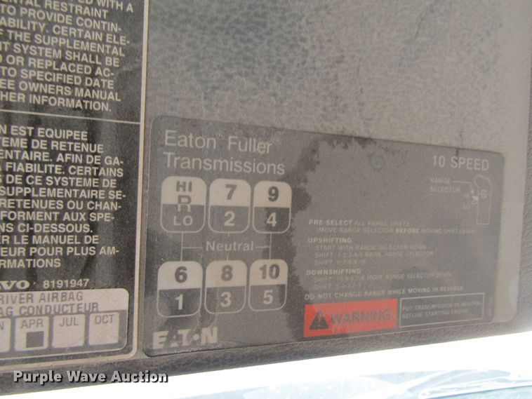 image for item GQ9048 2007 Volvo VNL semi truck