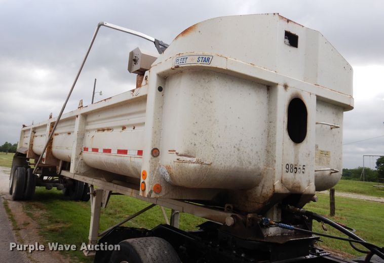 image for item GT9342 1998 Clement end dump trailer