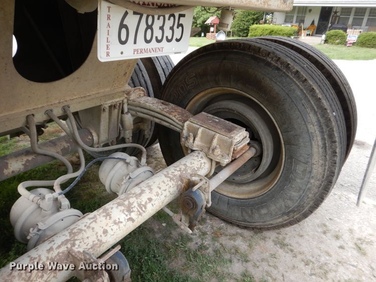 image for item GT9342 1998 Clement end dump trailer