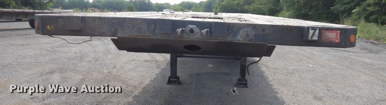 image for item GT9354 1998 Lufkin FLH flatbed trailer