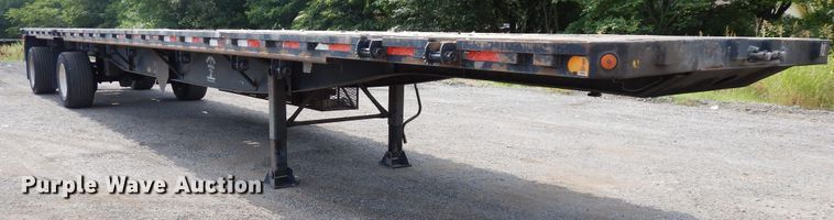 image for item GT9354 1998 Lufkin FLH flatbed trailer