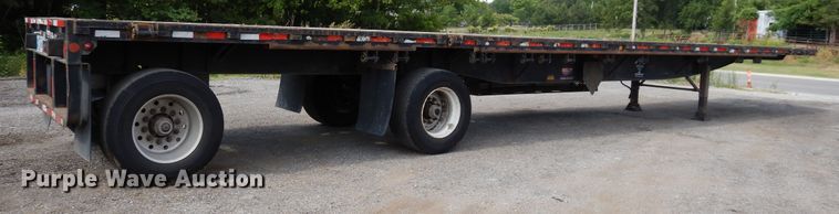 image for item GT9354 1998 Lufkin FLH flatbed trailer