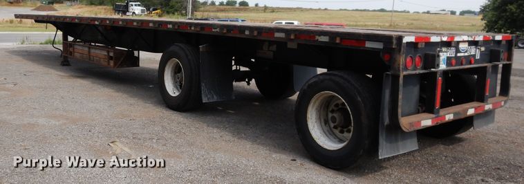 image for item GT9354 1998 Lufkin FLH flatbed trailer