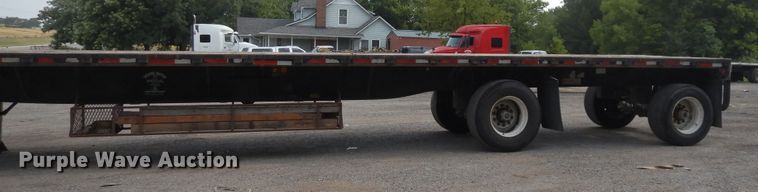 image for item GT9354 1998 Lufkin FLH flatbed trailer