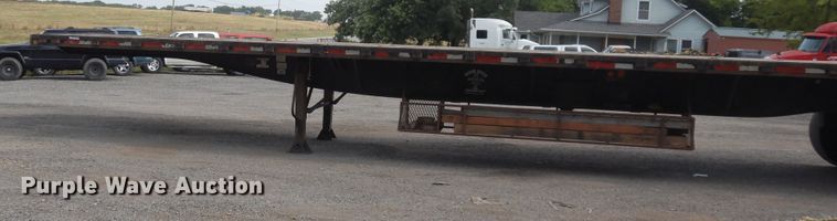 image for item GT9354 1998 Lufkin FLH flatbed trailer