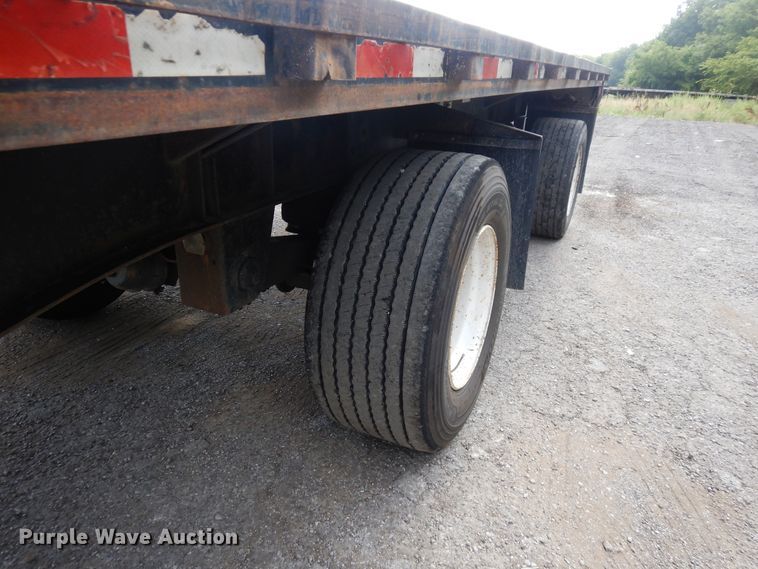 image for item GT9354 1998 Lufkin FLH flatbed trailer