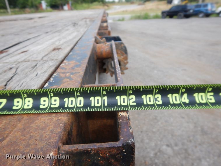 image for item GT9354 1998 Lufkin FLH flatbed trailer