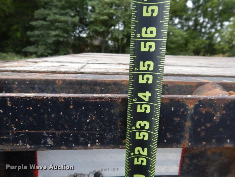 image for item GT9354 1998 Lufkin FLH flatbed trailer