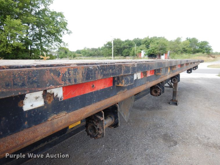 image for item GT9354 1998 Lufkin FLH flatbed trailer