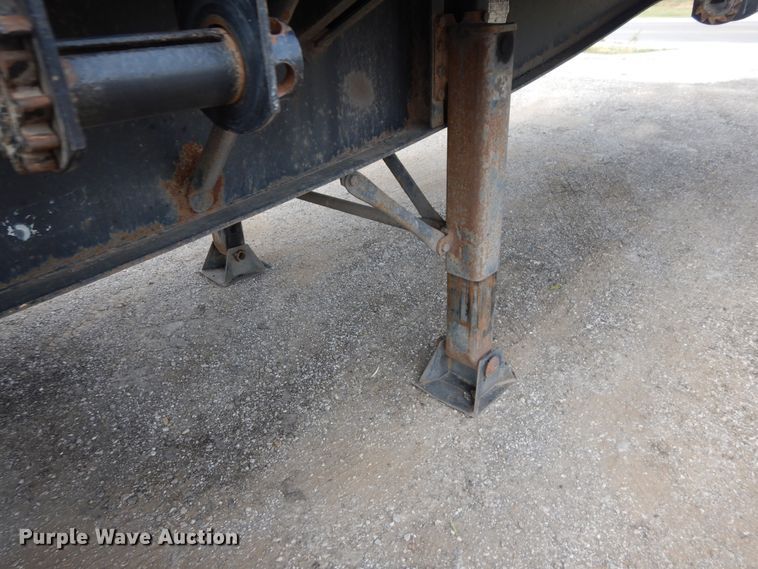 image for item GT9354 1998 Lufkin FLH flatbed trailer