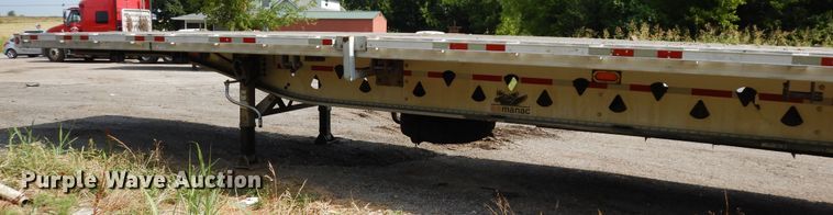 image for item GT9355 2004 Manac flatbed trailer