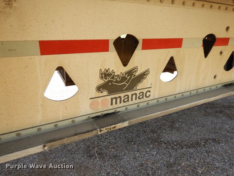 image for item GT9355 2004 Manac flatbed trailer