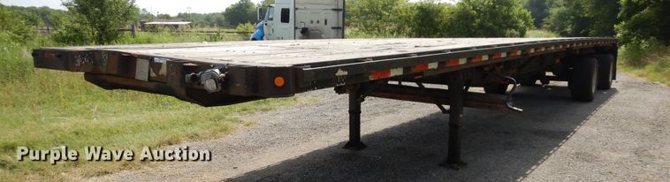 image for item GT9357 1998 Wabash flatbed trailer