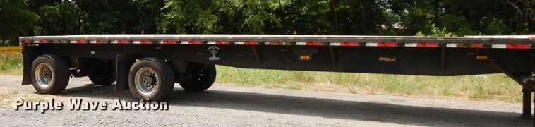image for item GT9357 1998 Wabash flatbed trailer
