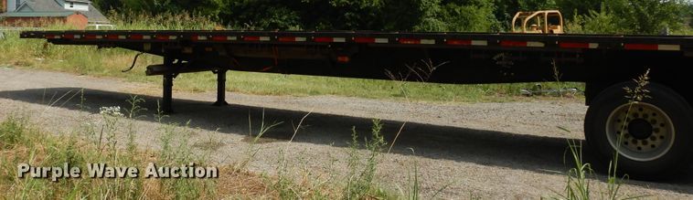 image for item GT9357 1998 Wabash flatbed trailer