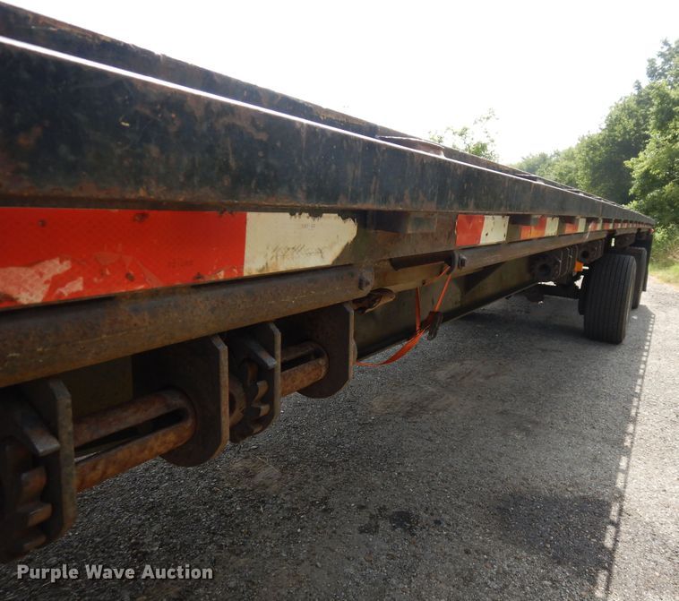 image for item GT9357 1998 Wabash flatbed trailer