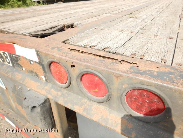 image for item GT9357 1998 Wabash flatbed trailer