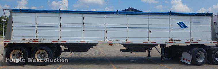 image for item GV9103 2000 Maurer double hopper bottom grain trailer