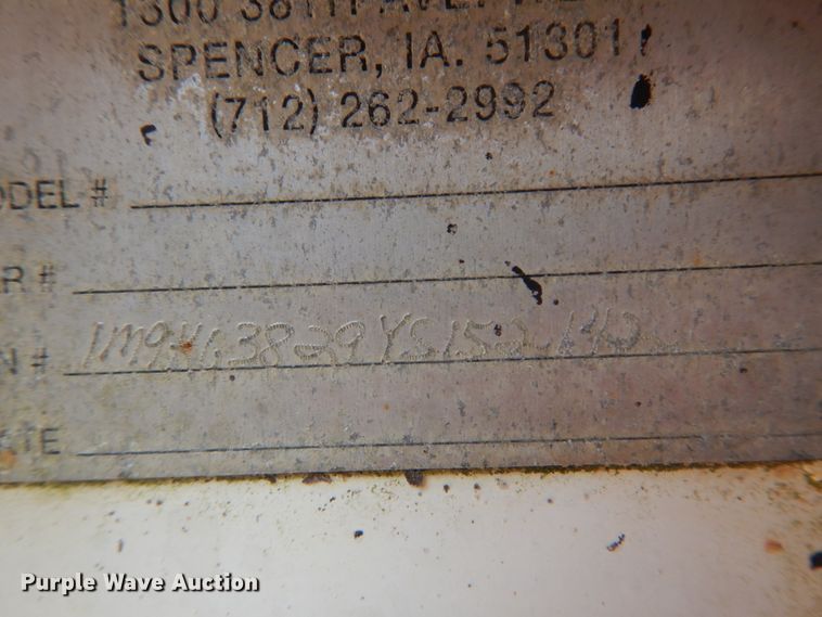 image for item GV9103 2000 Maurer double hopper bottom grain trailer