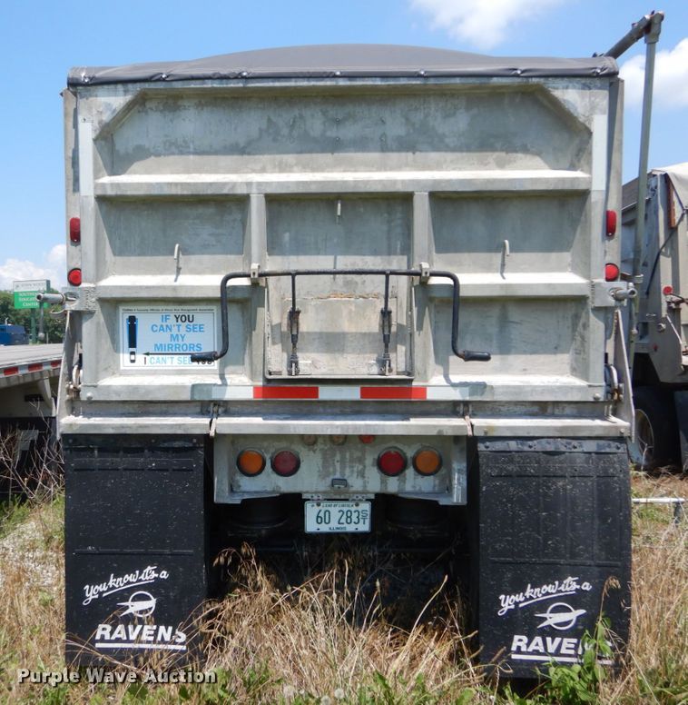 image for item GV9107 1984 Ravens end dump trailer